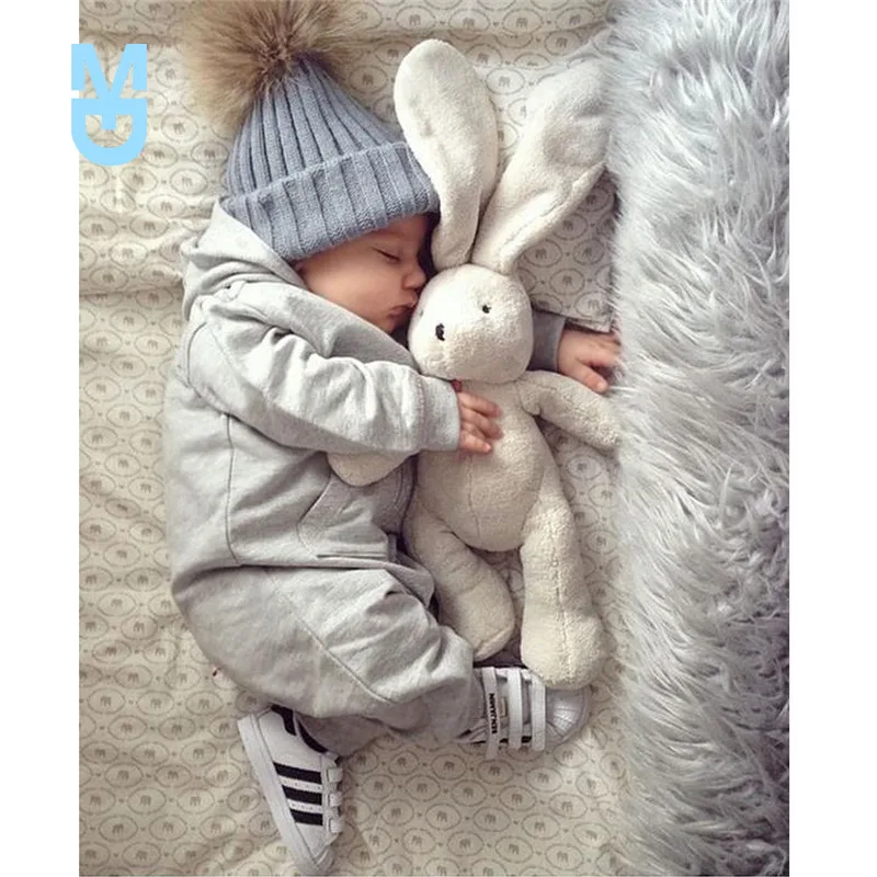

New Infantil Baby Boy Girl & Mom Winter Knit Warm Soft Beanie Hat Hairball Cap for Adult Children Family Matching Caps Hats