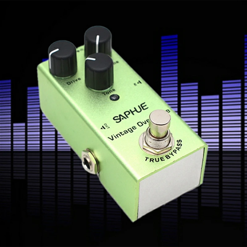 

SAPHUE Mini Guitar Effect Pedal Full Metal Shell With Reverb Delay Effects Mini Electric Guitar