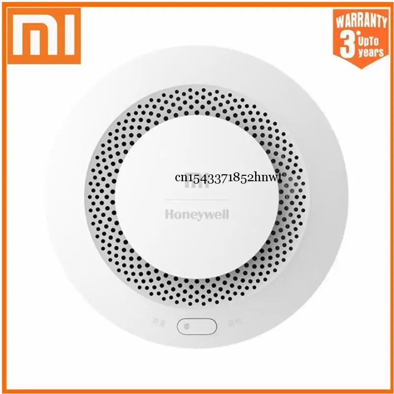 

Датчик дыма Xiaomi Mijia Honeywell, детектор дыма, с дистанционным управлением по Bluetooth, звуковая и визуальная сигнализация, работает с Mihome