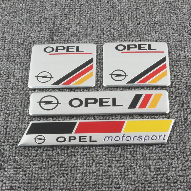 

CORSA English letter car stickers for OPEL Corsa Rectangular square rear trunk side body modified accessories decorative decals