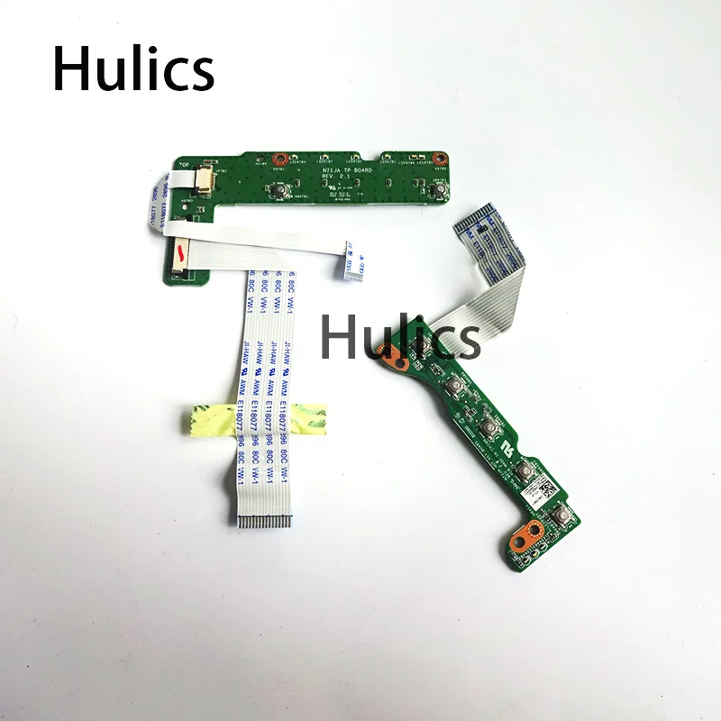Hulics используется для Asus N71 N71j N71JV N71V N71JA Сенсорная панель TP клавишная панель с кабелем