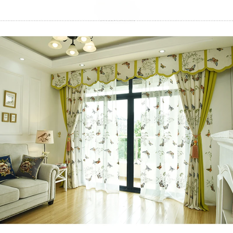 Светильник Роскошные Современные Простые шторы для гостиной спальни столовой