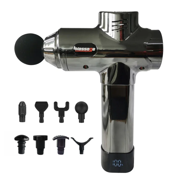 

Массажный пистолет для глубоких тканей с сенсорным ЖК-экраном, оптовая продажа