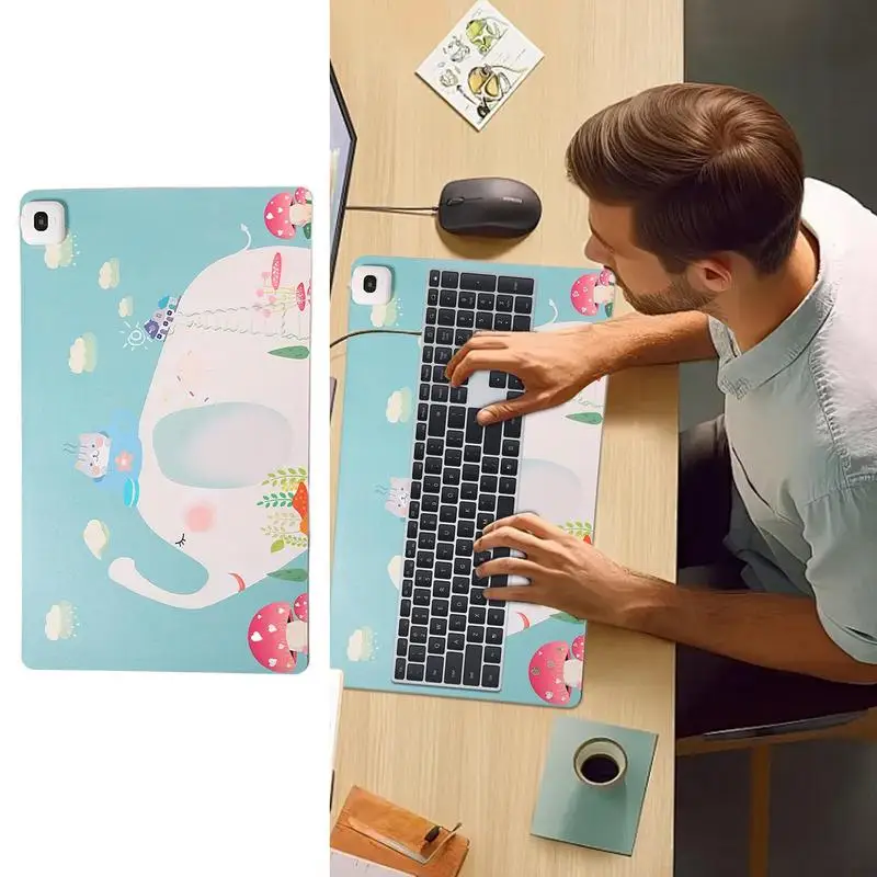 Настольный коврик с подогревом большой водонепроницаемый электрический теплый