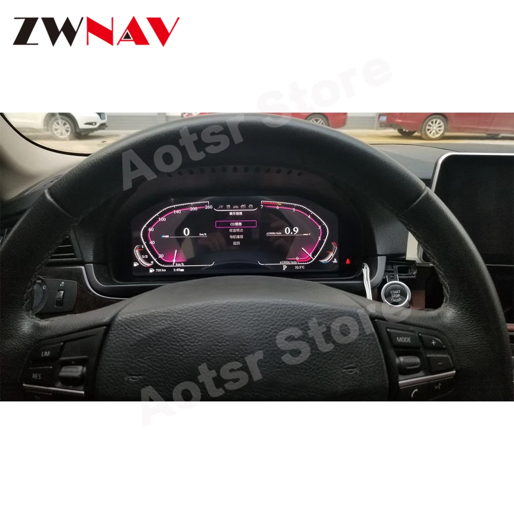 

Цифровой манометр Android, вольтметр, измеритель температуры воды для BMW 5 5GT F07 F10 F11 2009-2016, дисплей на приборной панели