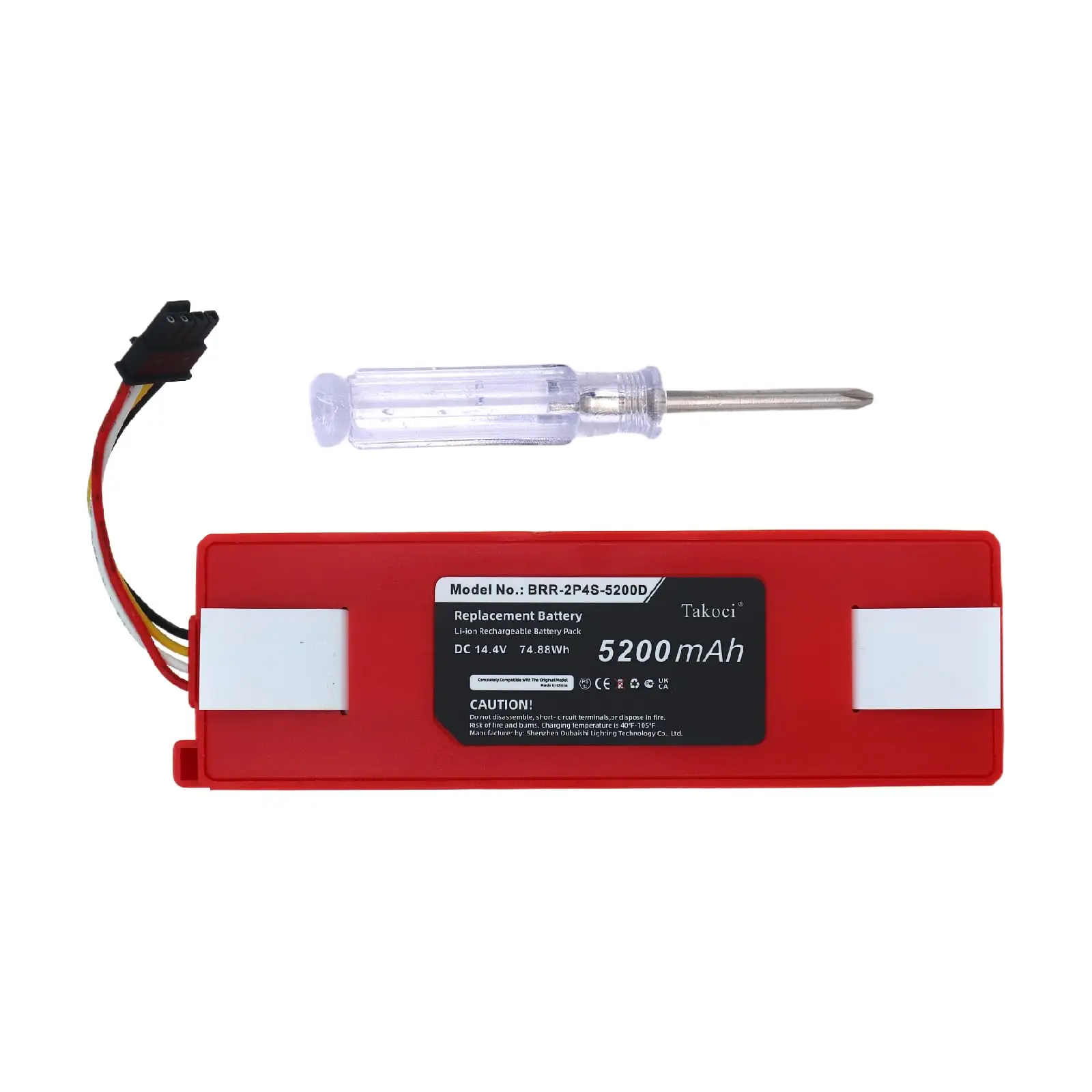 Сменный аккумулятор для Roborock AED03HR AED04HR C10 E20 E25 E4 E402-00 E5 E502-00 E552-00