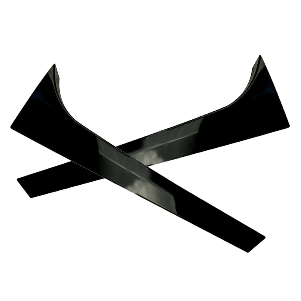 Глянцевый черный спойлер на заднее окно автомобиля накладка боковое крыло декор