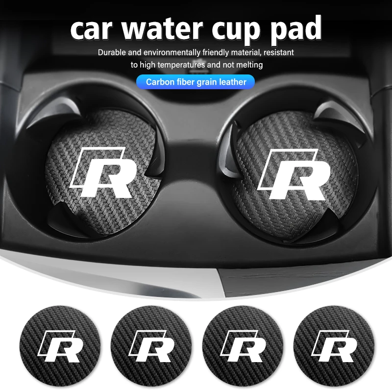 Универсальный Противоскользящий углеродный коврик для чашки подставка бутылки