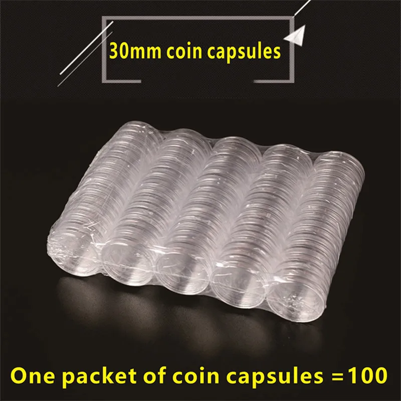 

Капсулы для монет 100 шт.