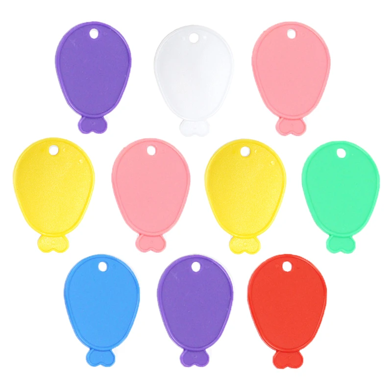 

10Pcs Gravity Blocks Fixed Pendant Helium Balloon Aluminium Foil Kids Party PP Cement Falling Weight Block Wedding Birthday