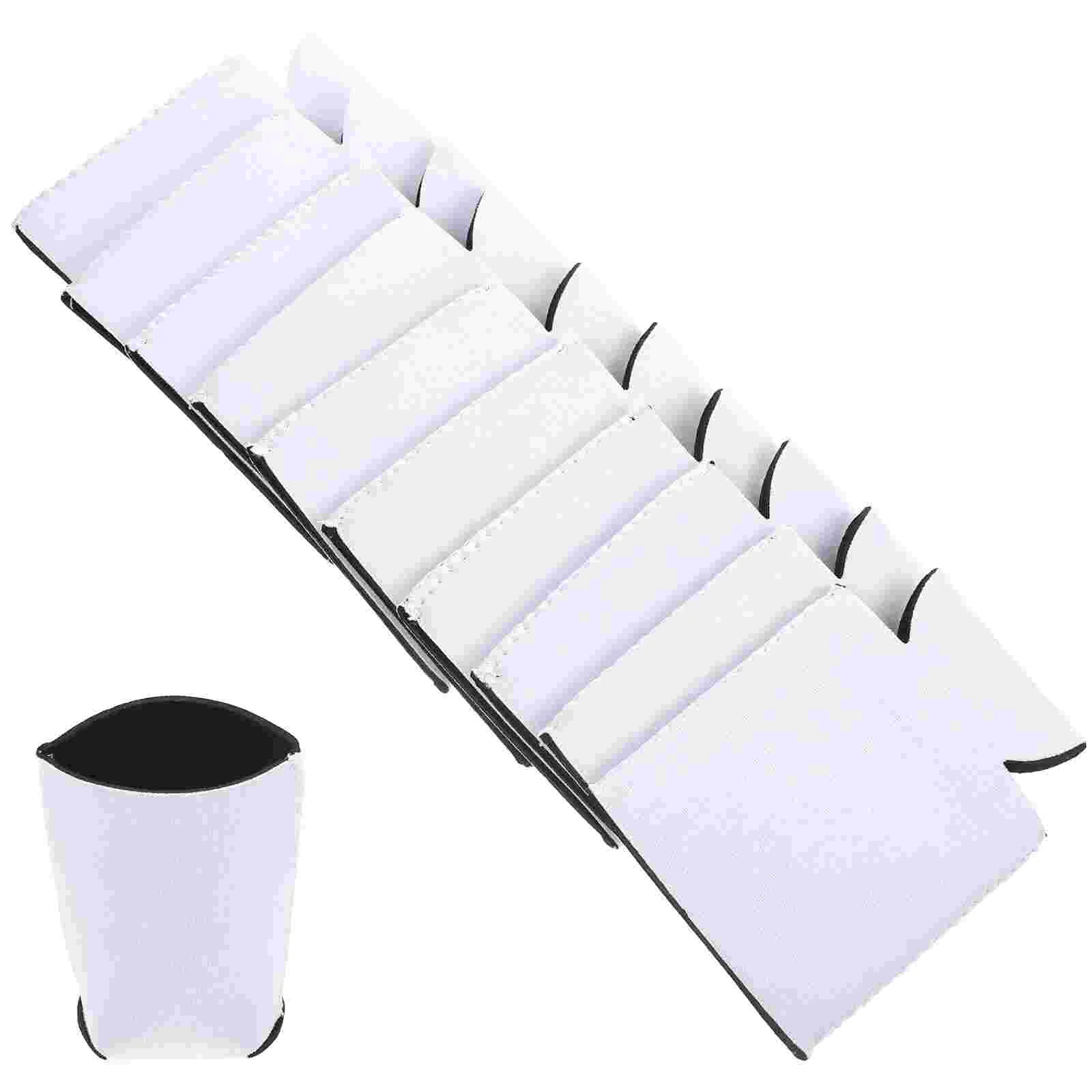 

10Pcs Bottle Can Sublimation Can Insulated Cover Bottle Cooler Sublimation Can Cooler Can Cover for Outdoor DIY Camping