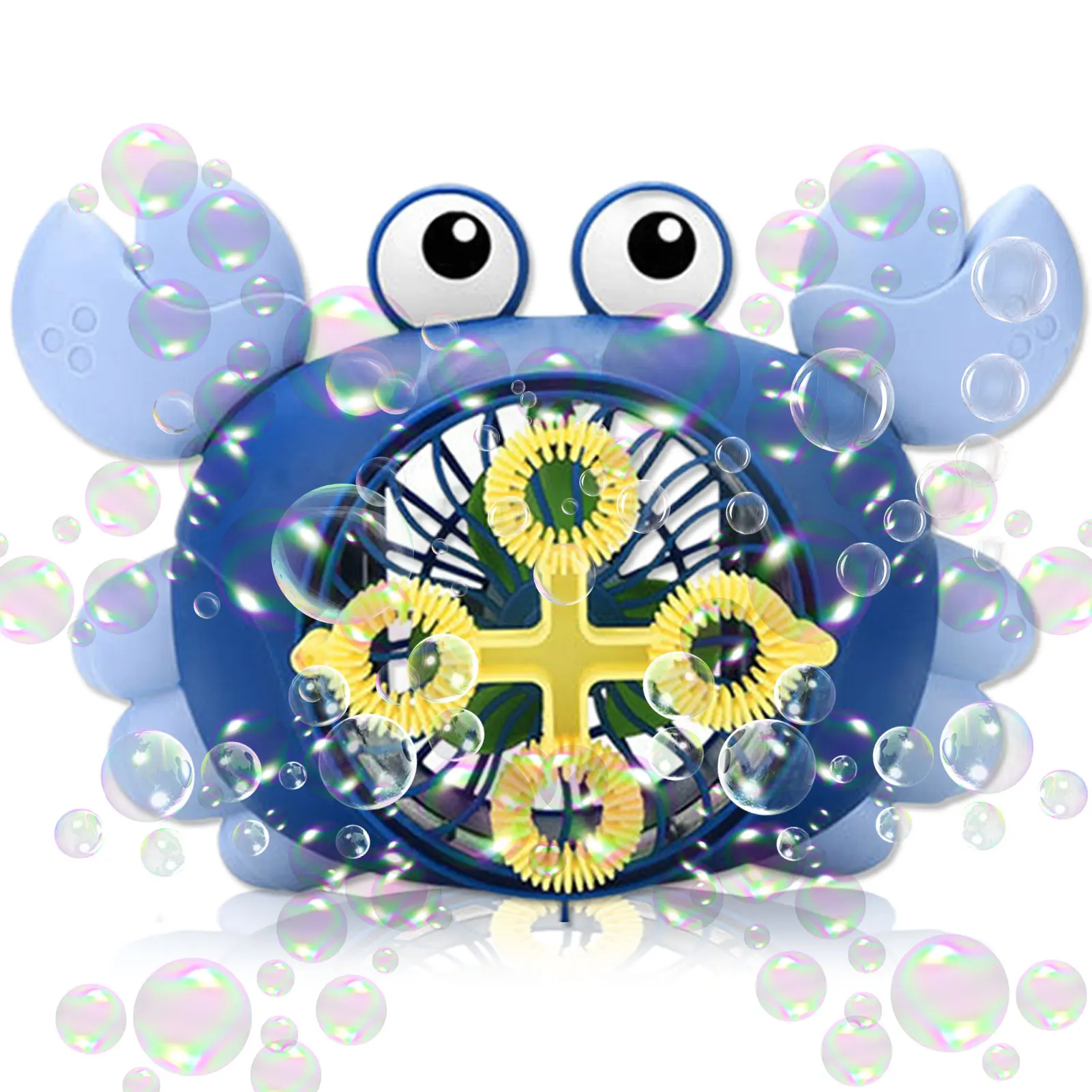 

Bubble Machine Crab Bubble Maker With Bubble Solution Automatic Portable Bubble Machine Boys Girls Children Kids Bath Toys