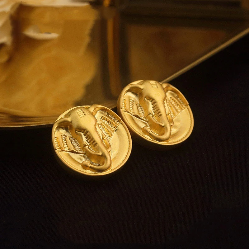 

Набор высококачественных золотых круглых винтажных пуговиц из 10 предметов, свитер, кардиган, пальто, женские пуговицы