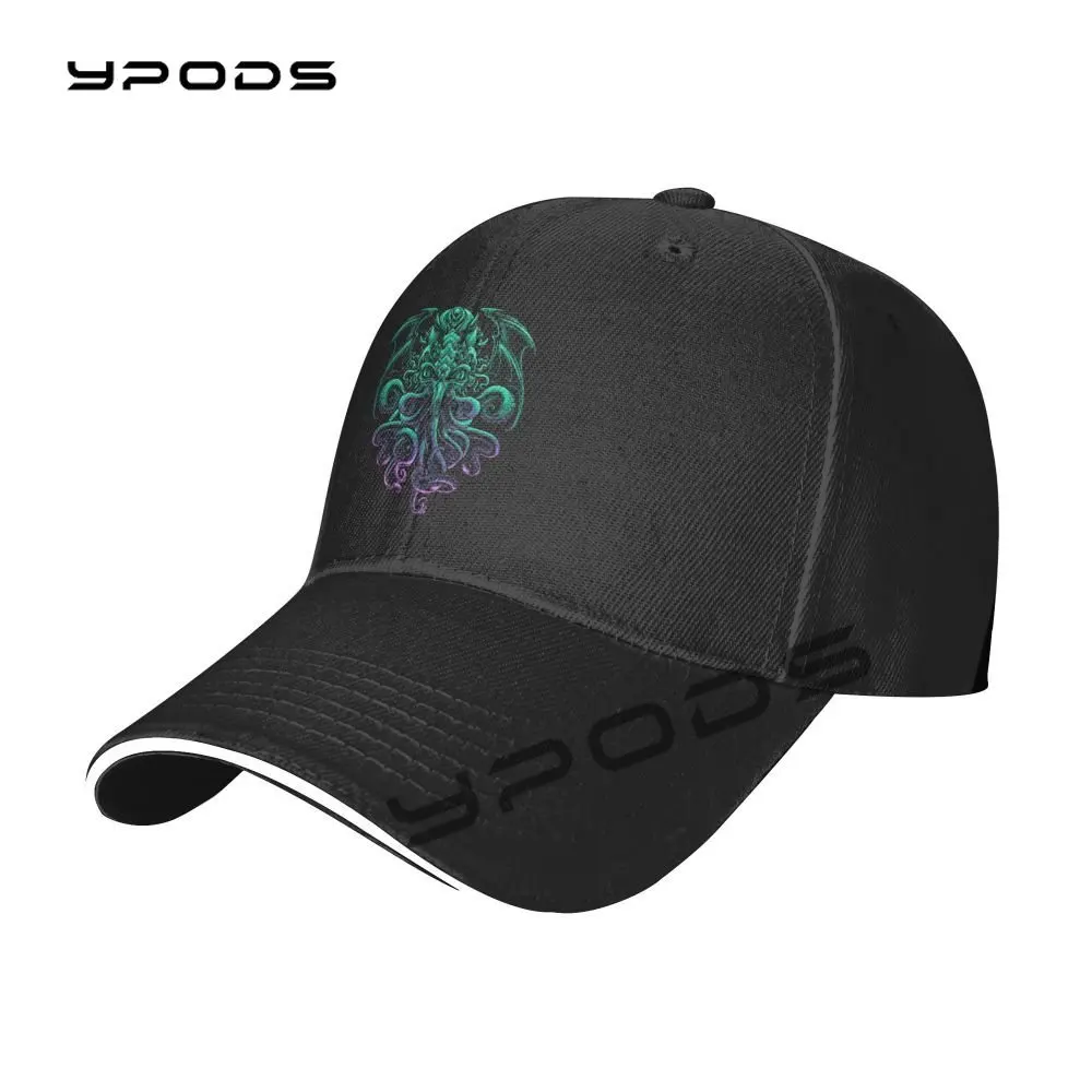 

Men's Bomber Hats Cool H.P. Lovecraft Cthulhu The Old God Of R'lyeh For Men's Women's Hat Baseball Snapback Cap Trucker Hat