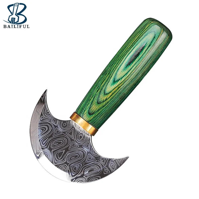 

140 мм/150 мм полукруглый нож для резки кожи ручной работы Инструменты «сделай сам» инструмент для работы с кожей нож для склеивания кожи