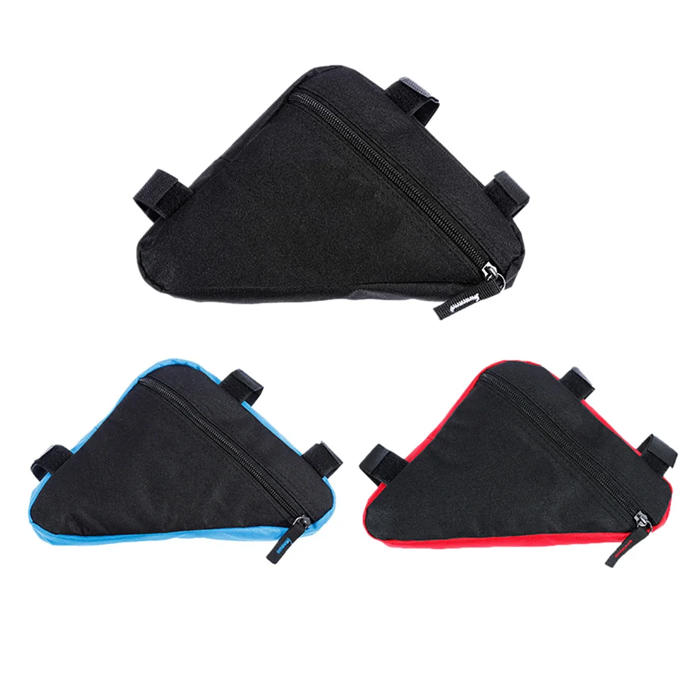 Треугольная велосипедная сумка износостойкая треугольная сумочка на седло для