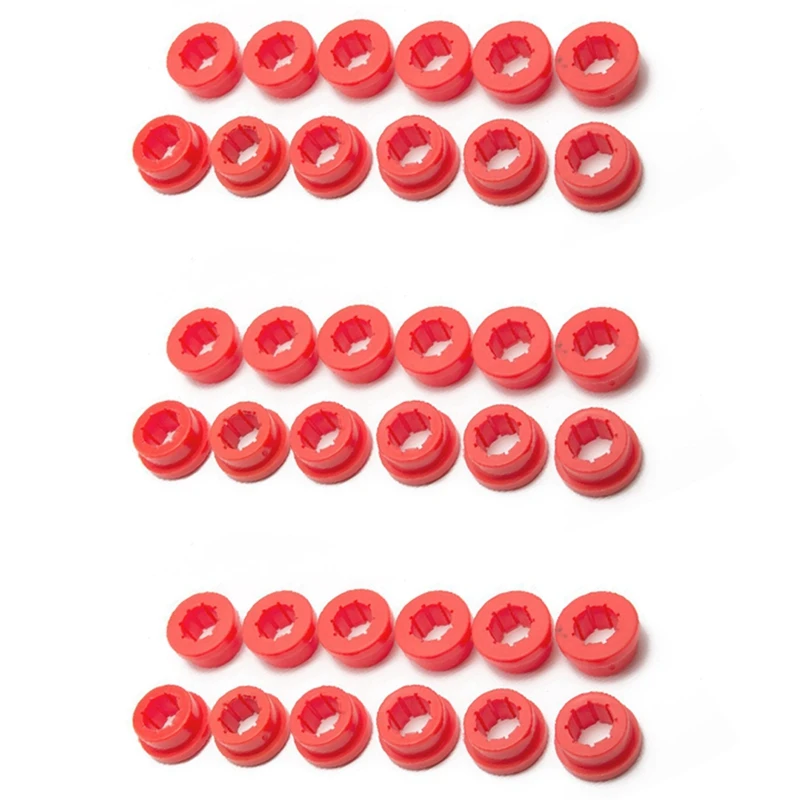 

36Pcs/Lot Lower Control Arm Rear Camber Kit Replacement Bushings EP-CA0111 For Honda Civic 88-05 Ek Eg Es Red