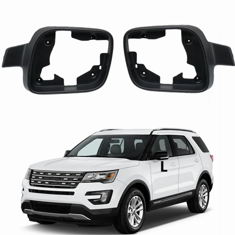 

For Ford Explorer 2011-2019 Rearview Mirror Exterior Wing Housing Trim Frame