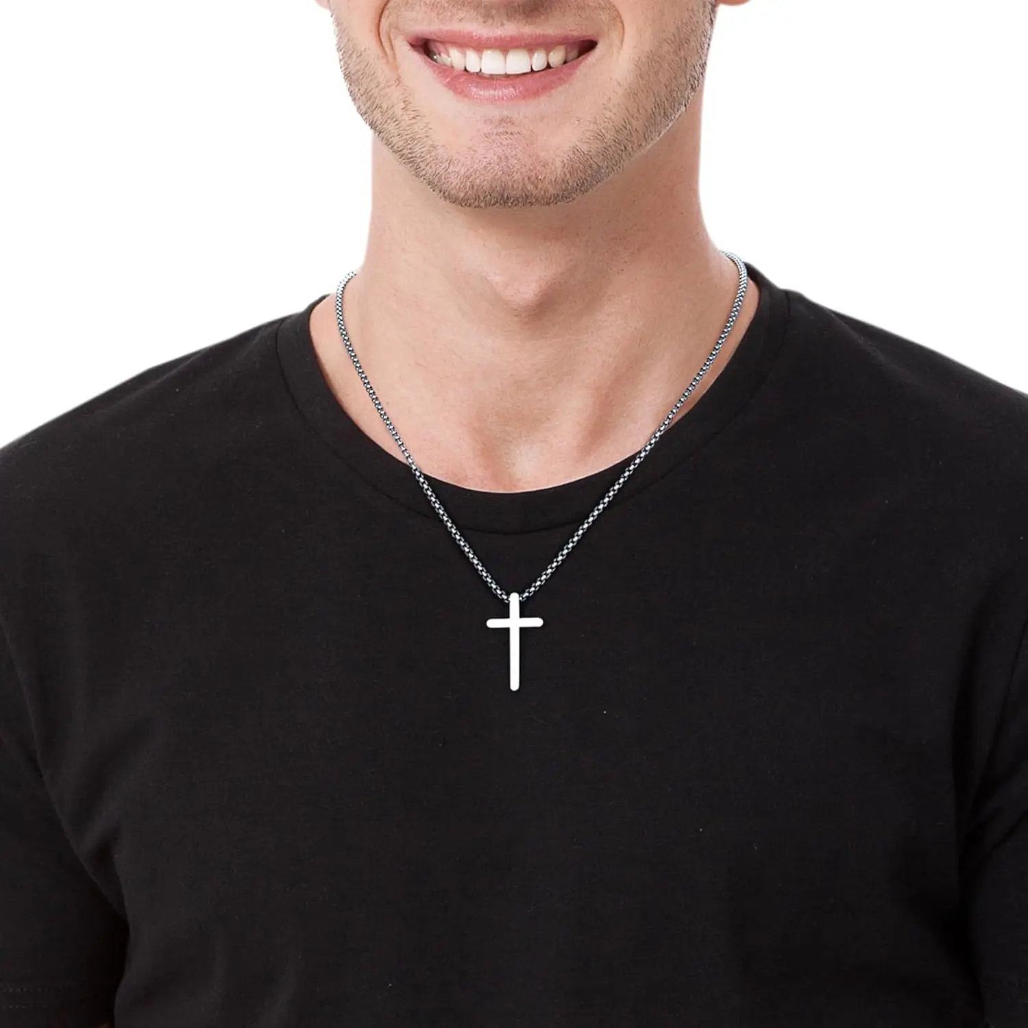 3 шт./набор мужской комплект ювелирных изделий из нержавеющей стали