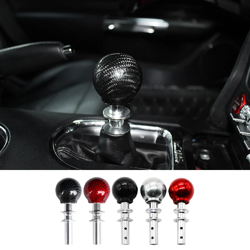 

Car Gear Lever Replacement Spherical Retractable For Ford Mustang 2015-2020 Interior Modification Accessoires