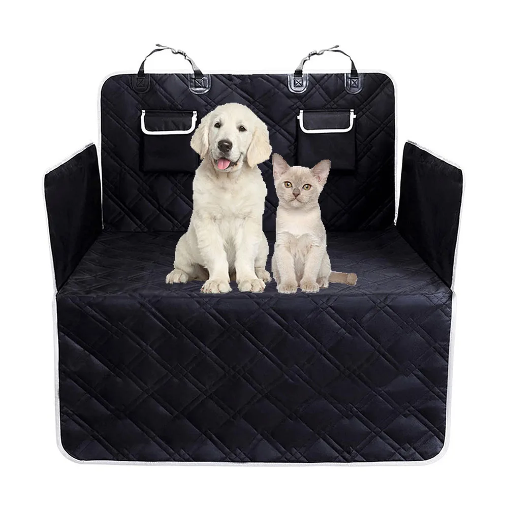 Dog Car Trunk Seat Cushion Pet Transport Tool Waterproof Anti-Dirty Pet Car Protection Mat Car Rear Seat Cover Protection Cover