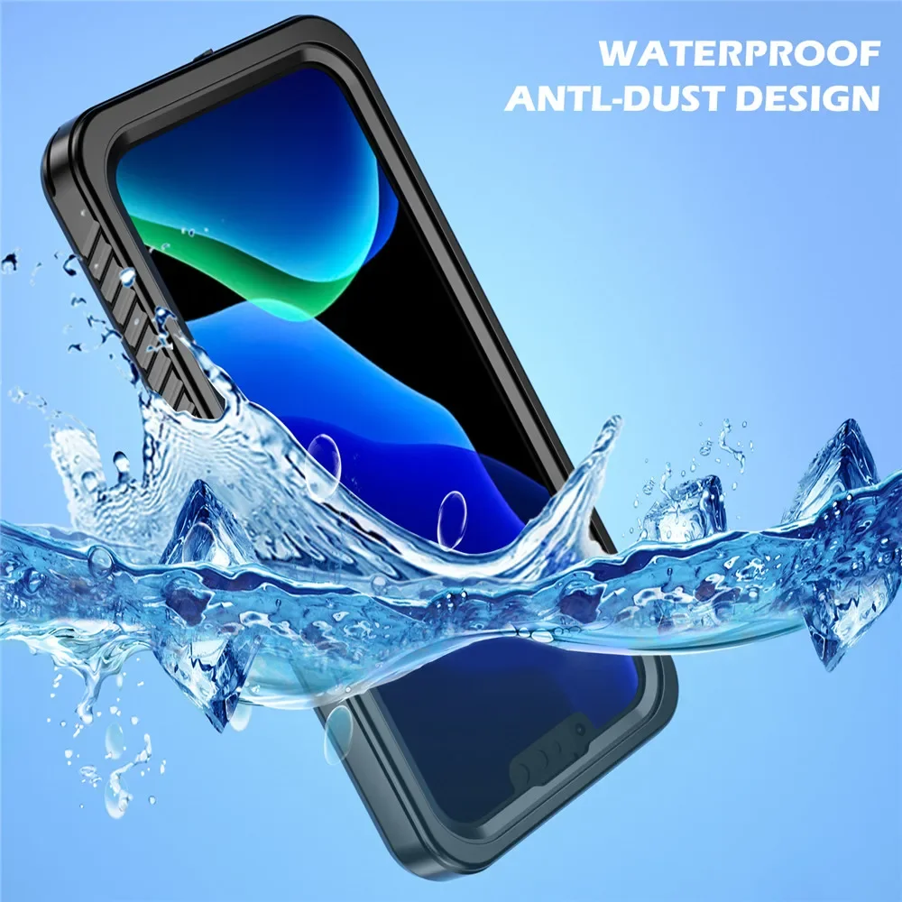 

Hot Outdoor Sports Case For iPhone 13 Pro Max Full Protection Funda For iPhone 13 Mini 13 Pro IP68 Waterproof Swim Run Cover
