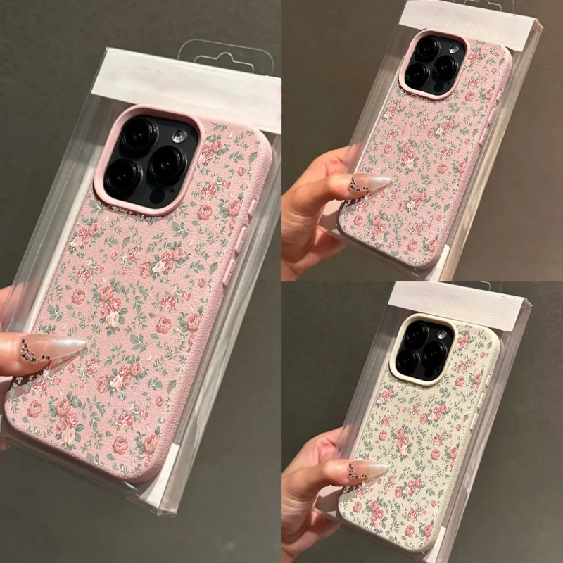 Small Flower Lichee Pattern Phone Case For Samsung Galaxy Note 10 20 Ultra S20 Plus M56 M55 M15 F06 A04E A73 Shockproof Cover (art.: 3920d490481aa) - 3920d490481aa