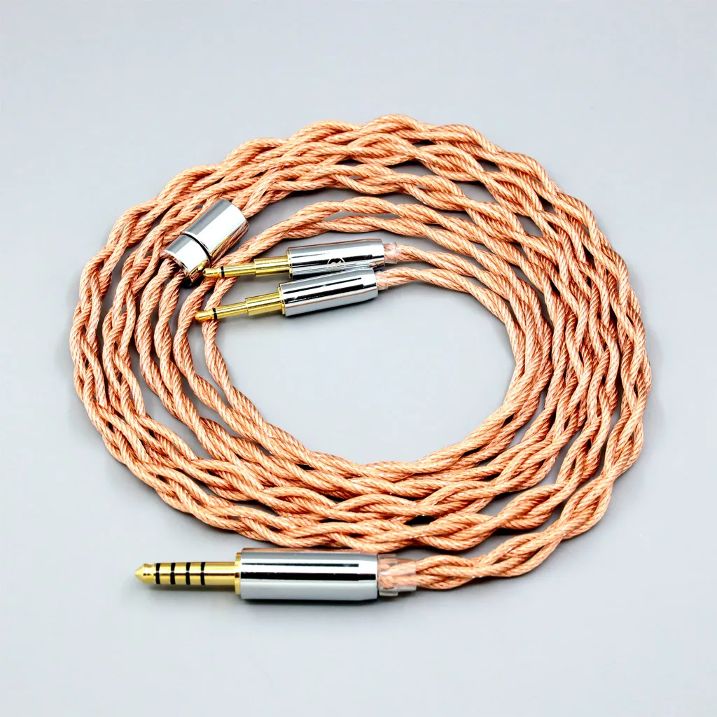 LN007783 Graphene 7N OCC Shielding Coaxial Mixed Earphone Cable For Oppo PM-1 PM-2 Planar Magnetic 1MORE H1707 Sonus Faber Pryma