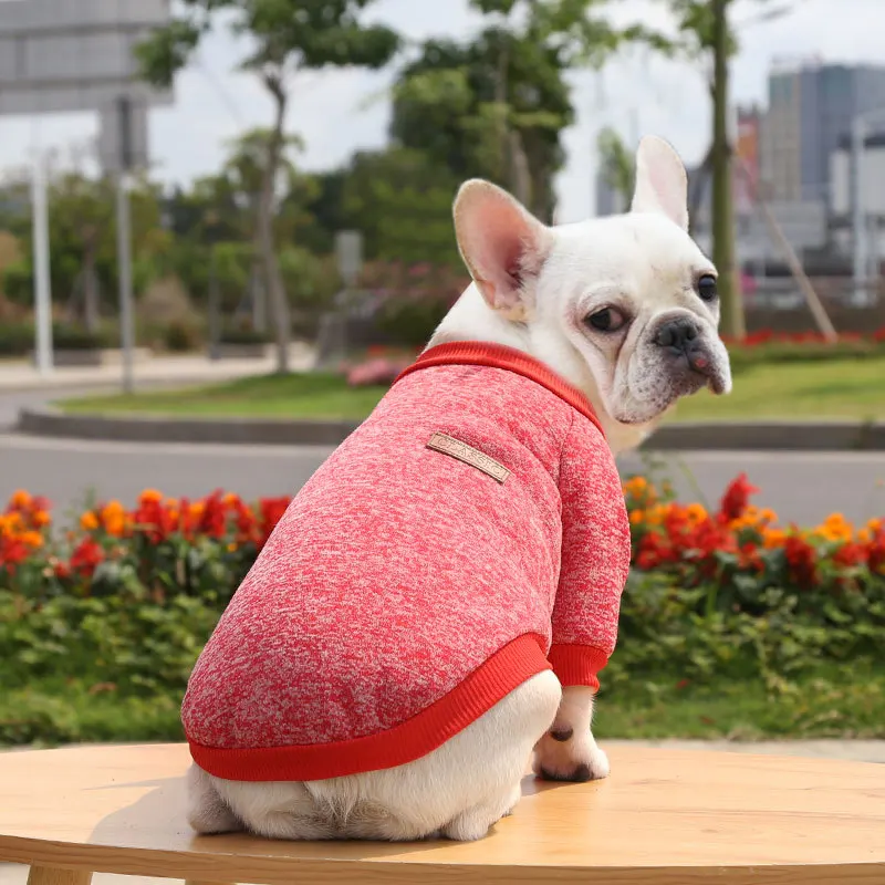 Fleece Vest Dog Sweater,Warm Pullover Fleece Dog Jacket,Winter Dog Sweater Coat,Cold Weather Dog Clothes for Indoor Outdoor Use