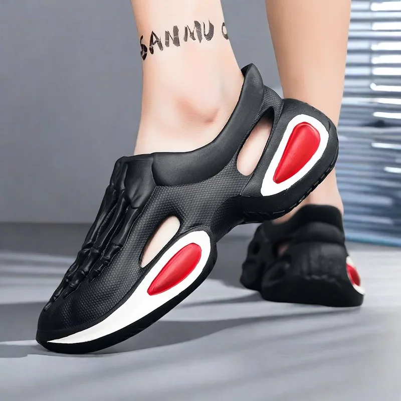 Сандалии Letni мужские для ванной поглощающие тапки кроссовки без шнуровки