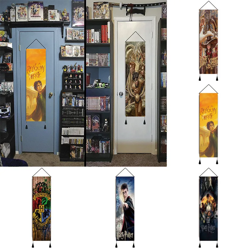 

Hot Harriese Magician Boy Restaurant Decoration A Series of Hanging Paintings Potter Hanging Picture Living Room Tapestry