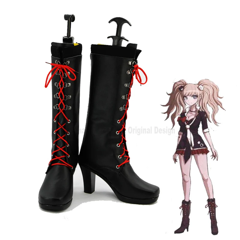 Сапоги для косплея Danganronpa 2 джунко эношима ботинки сапоги киригири Киоко обувь на