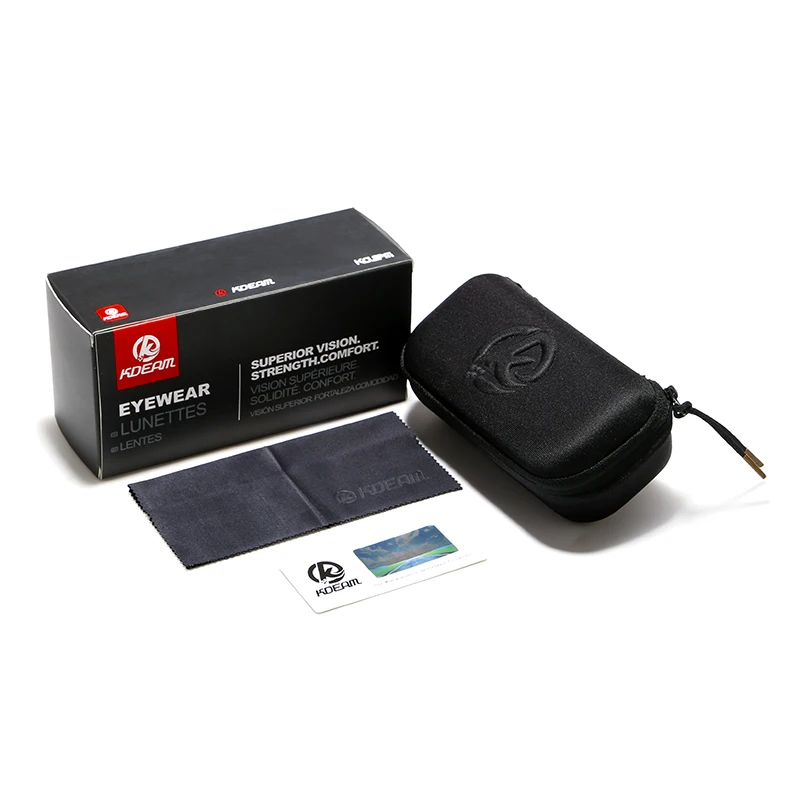 KDEAM Поляризационные Фотохромные Квадратные Солнцезащитные Очки Унисекс С