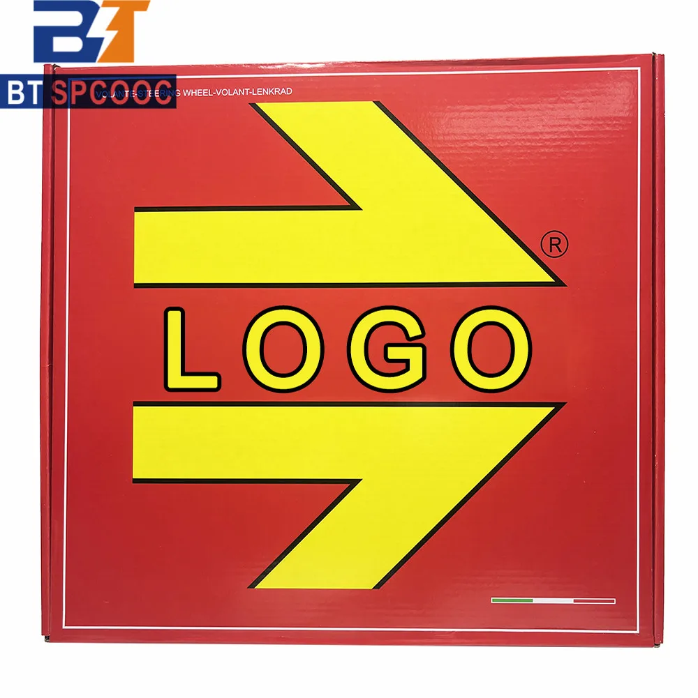 14 дюймовый гоночный руль из коровьей кожи плоская натуральная кожа с узором Личи