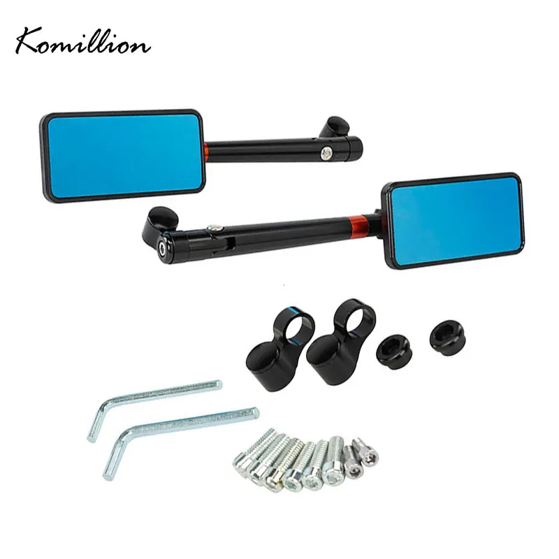 

1pair Motorcycle Rearview Mirrors 6mm /8mm /10mm Screw Side Modified Adjustable Rotating Mirrors for All Motorcycles Universal