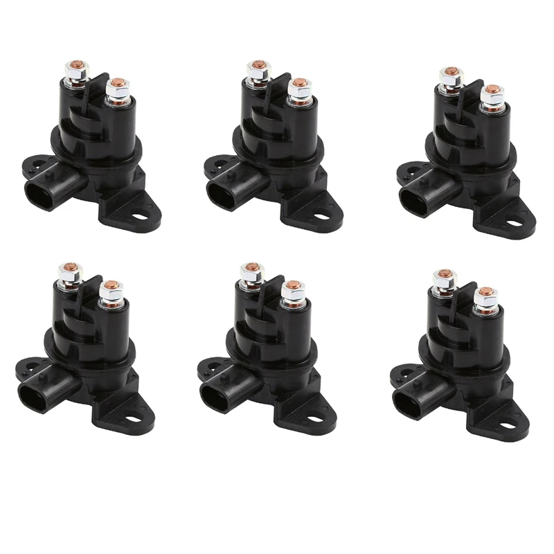 

6X Starter Relay Compatible For Seadoo GTX 215 RXT X Wake LTD 155 GTR SE 278002347 278001376 278000513