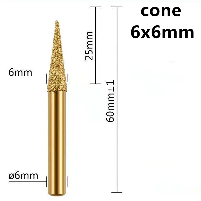 

Алмазная шлифовальная головка 6 мм