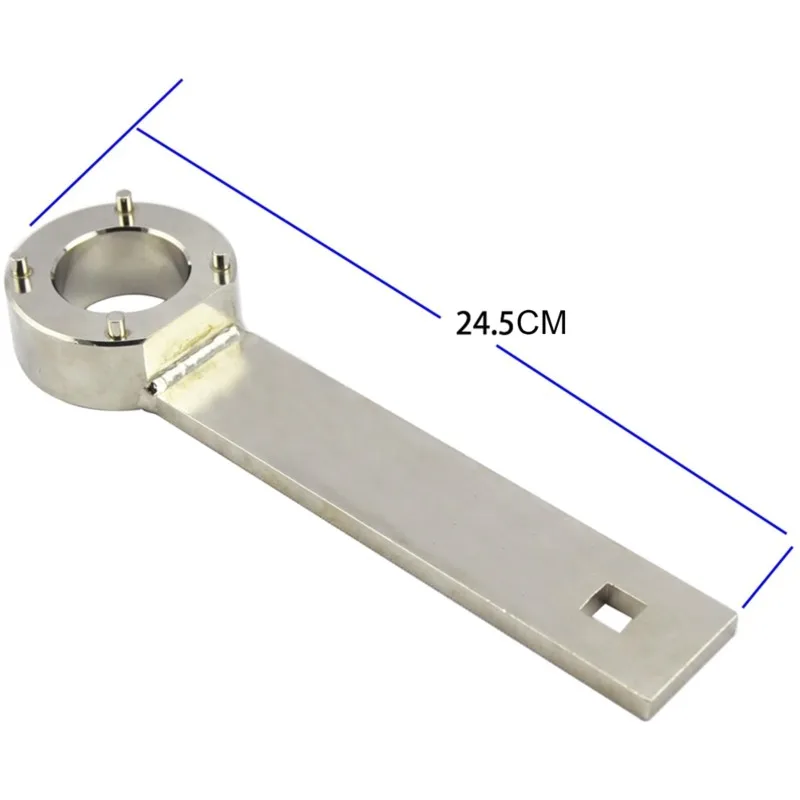Фото Ключ для фиксации шкива A58X-Vibration Damper T10355, 4-сторонний, для аудиосистем и двигателей VW 1.8 и 2.0, инструмент для шкивов. №2
