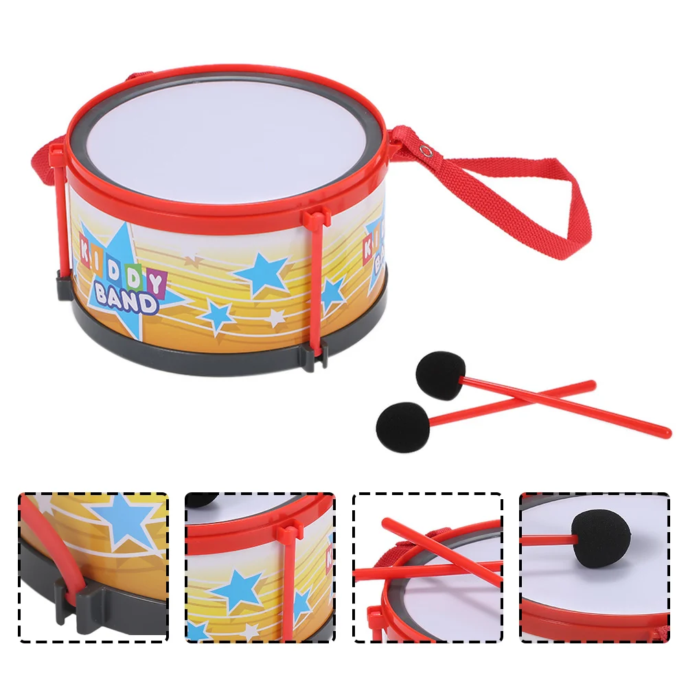 

Drum Kit Kids Toddler Percussion Toys Education Snare Drums Musical Instruments Performance Supply