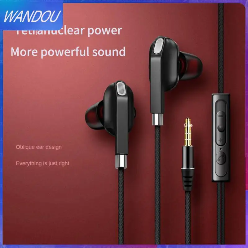 

Skin-friendly Material Universal Earphones Better Audio Quality Pc Sleep Phones No Sense Delay Durable Anti Noise Earphones