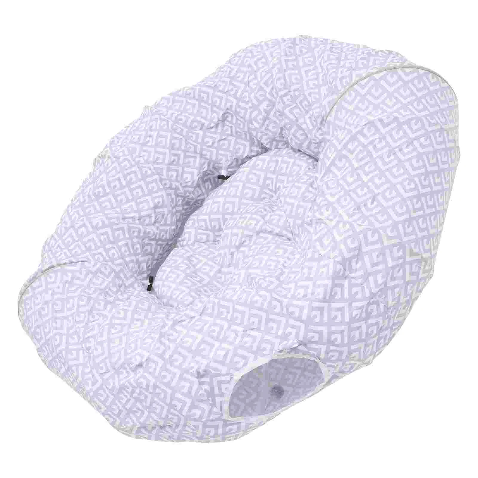 

Bunny Toys for Rabbits Cat Bed with Tunnel Pet Floor Nest Interesting Donut Foldable