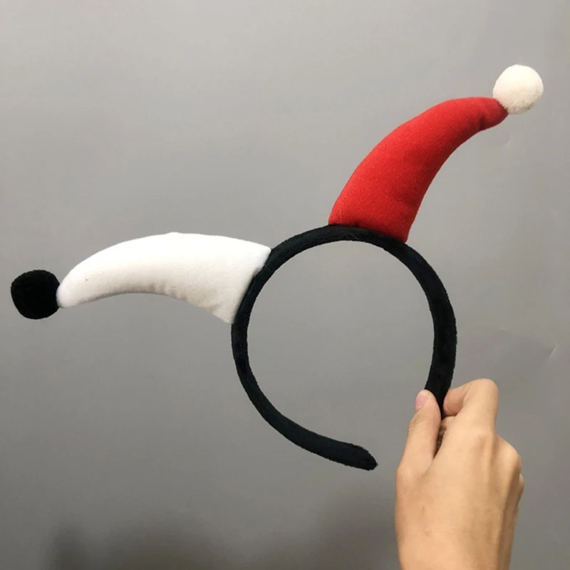 Ободок для волос в виде клоуна на Хэллоуин готический обруч злого демона форме