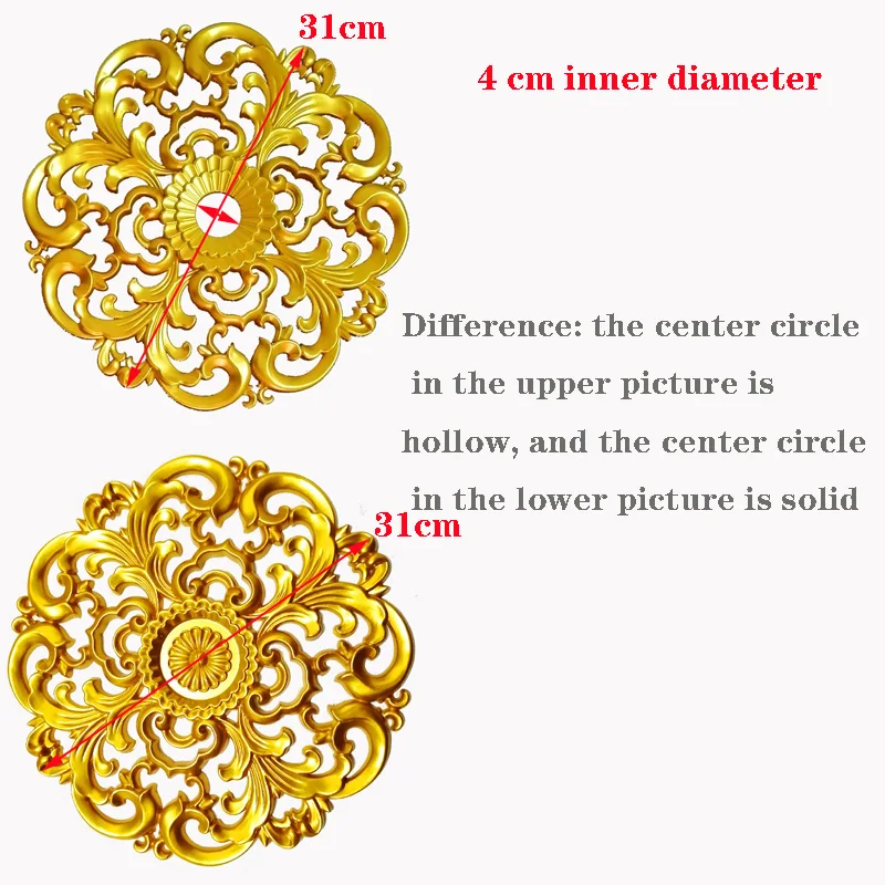 Цена Декоративные материалы, фон для стен, украшенный Европейской лампой, аксессуары для украшения потолка бассейна