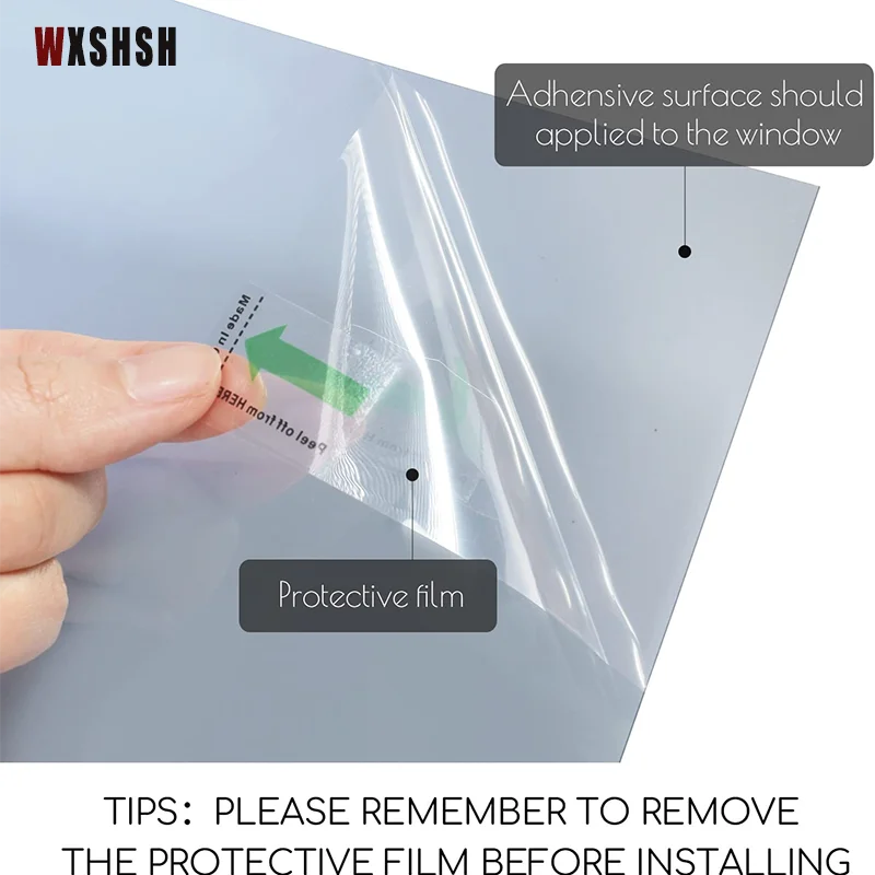 Самоклеящаяся Тонировочная пленка для окон длиной 9 м домашней