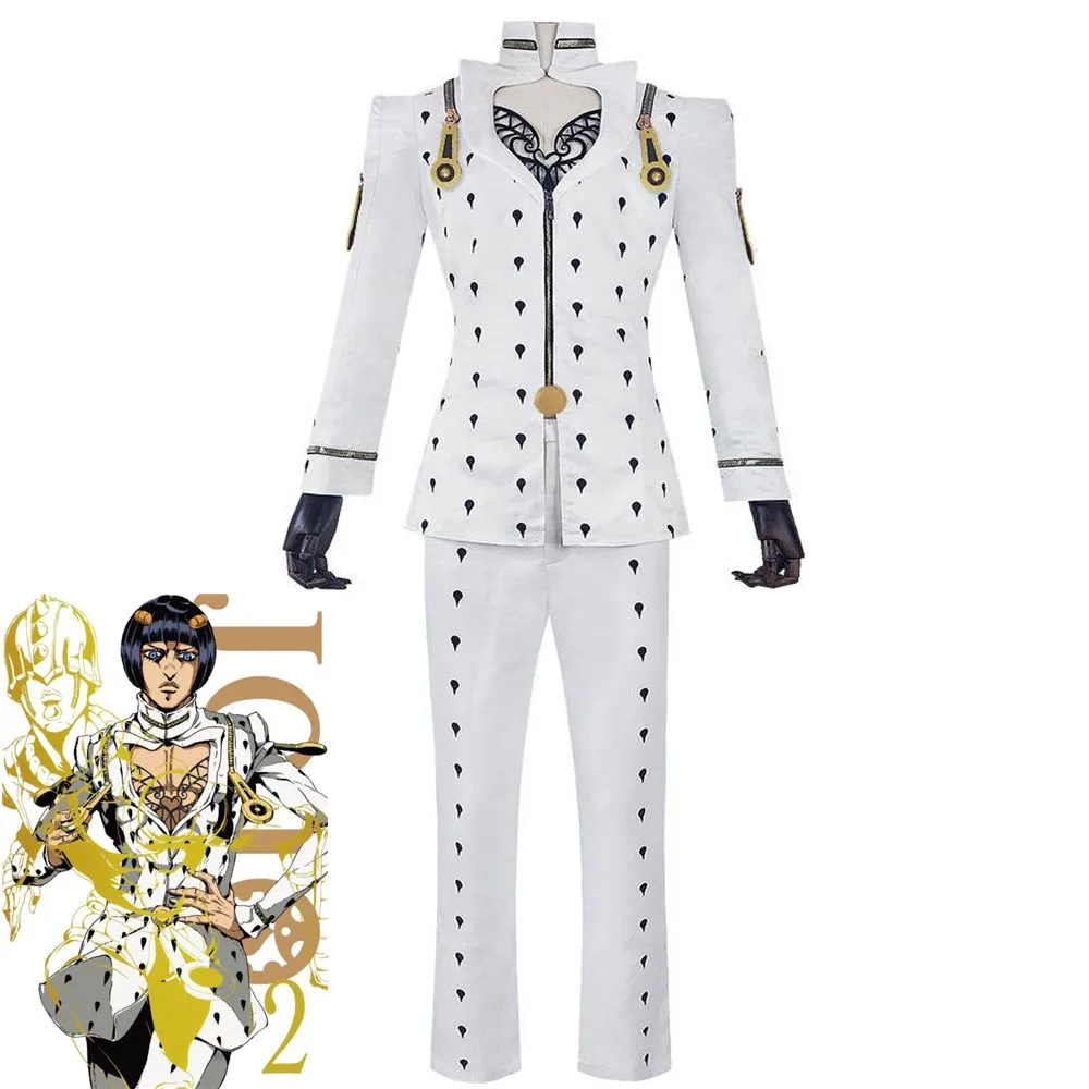 

Bruno Buccellati Bucciarati Cosplay Costume Anime JoJo's Bizarre Adventure Golden Wind VENTO AUREO PASSIONE Halloween Suit