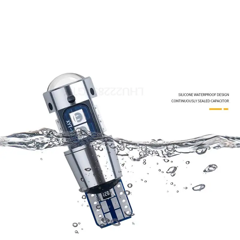 

High Quality Headlight 3030 10SMD reading light highlight decoded t10 width indication light infinity canbus truck light