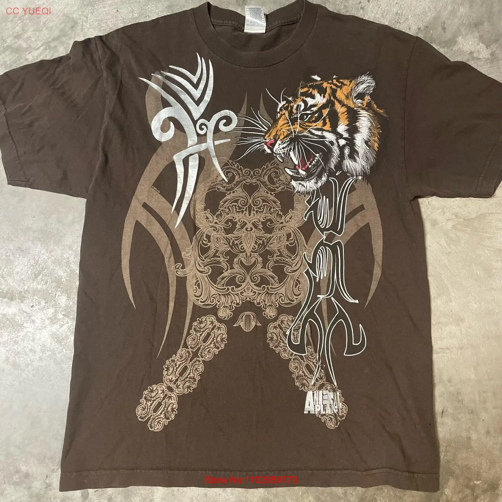 2009 футболка с изображением планеты племени Тигра