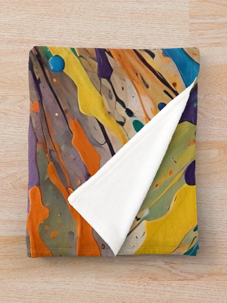 Красочный дизайн Splat! Одеяла и одеяла Polar