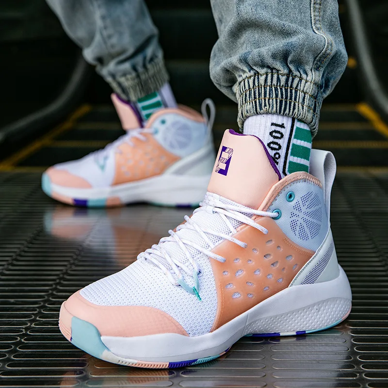 Xiaomi SALUDAS Basketball Sneakers for Women Non-slip Training Sports Shoes High Quality Professional Men's Basketball Shoes