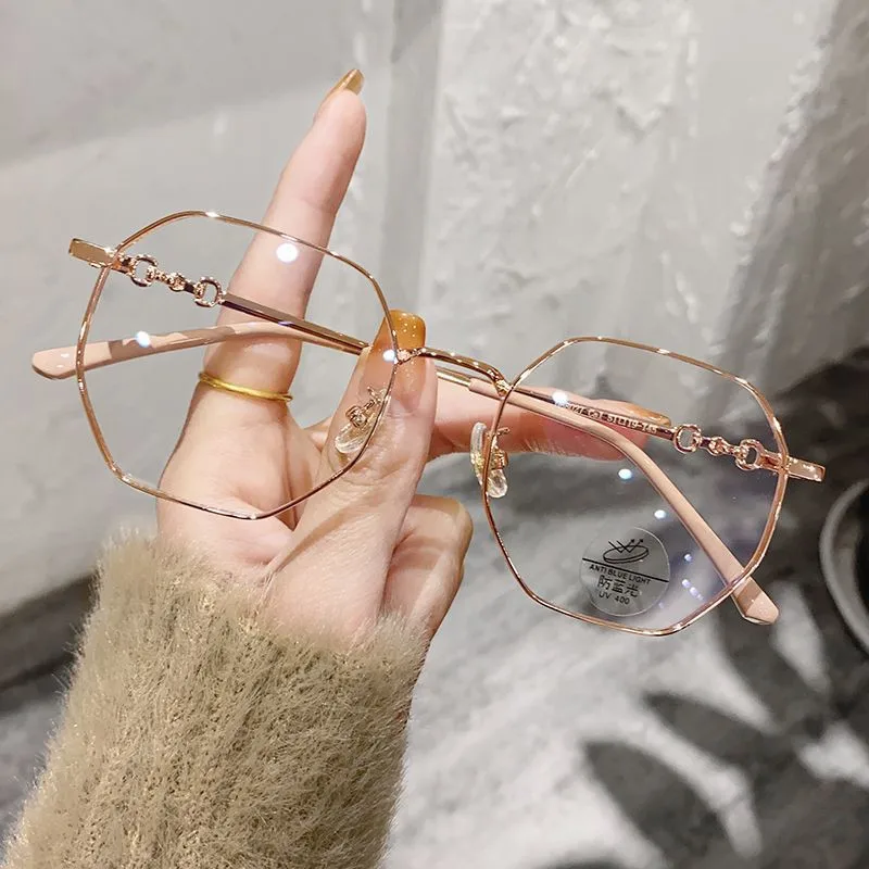 Роскошные очки для близорукости с защитой от синего света модные женские минусом